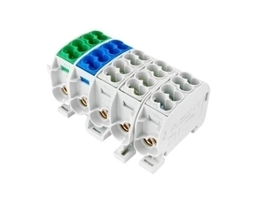 EL 1002990 Svorkovnice rozbočovací HLAK 25//5 C 3LNPE, 152A, 5pól., CU, IP20, 3xŠ/M/Z, na DIN (bal.1