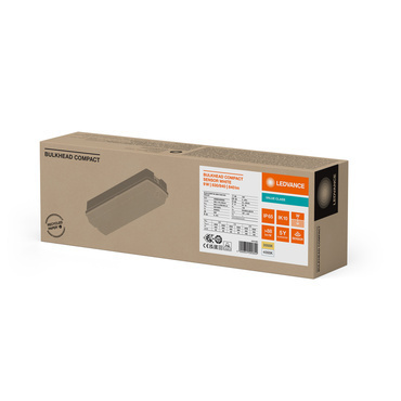 LED svítidlo přisazené LEDVANCE BLKH COMP RC SEN V 8W CPS IP65 WT