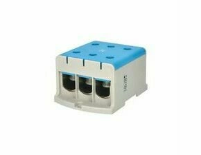 EL 1006645 Svorka univerzální UK 240/3 N, 425A, 1pól., AL/CU, krytá, modrá, na panel /2090314 (bal.4