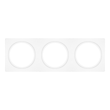Rámeček LEDVANCE SPOT FRAME 100X300 3X D68 WT