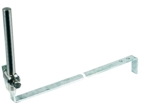 DEHN 223005  Podpěra jímací tyče se vzpěrou L 475mm FeZn s nerezovým svorníkem, pro prům. 16mm DEHN DEHN