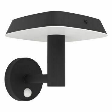 Nástěnné solární svítidlo DREOLI černá 175 mm 8,5W EGLO