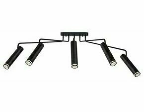 Svítidlo stropní RABALUX 73040 SENOBIA černá GU10 5x MAX 35W