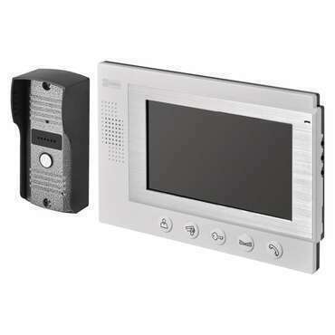 Videotelefon drátový EMOS EM-07HD, 7" monitor, 1/3", IR přísvit