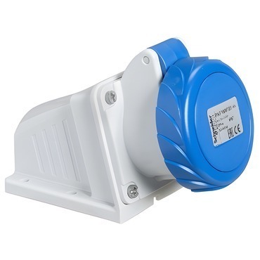 SCHN PKF32W723 PK šroub. nást. zásuvka 32A IP67 220V 2P+PE 50-60Hz