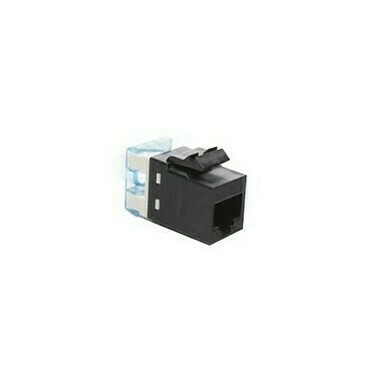 Konektor datové zásuvky SIMON ARJ455e, RJ45 kat. 5e, nestíněný (UTP), značka Tyco Electronics, černá