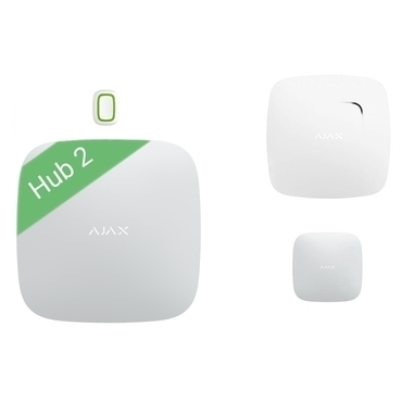 Alarm domovní AJAX SET4, StarterKit, bílý