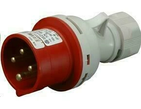 Vidlice 400V SEZ IVN 1643 IP 44, 16 A, 4-pól