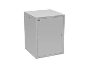 Rozvaděč nástěnný SOLARIX GrandND-16U-66-21-G, 19", 16U, RAL 7035, 600x600 mm, plechové dveře