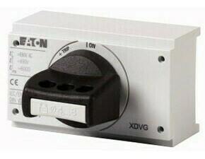 EATON 285247 NZM1-XDVG Ovládací rukojeť černá/šedá, uzamykatelná, NZM1