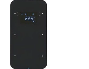 HAG 75642065 Dotykový sensor 2-násobný s termostatem, Berker R.1, sklo, černá