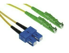 Patch kabel WIREX PO9DE2ASC2, E2000/APC-SC/UPC, Singlemode, 9/125, Duplex, OS, 2 m