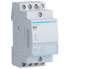 HAG ESC326S Stykač se sníž. hlučností 25A, 3R, 230V AC, 2 mod.