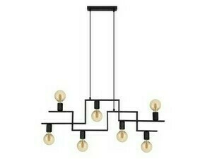 Svítidlo závěsné EGLO HL 7 E27 SCHWARZ FEMBARD