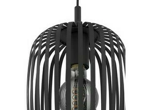 Svítidlo závěsné EGLO HL 3 E27 SCHWARZ ROMAZZINA