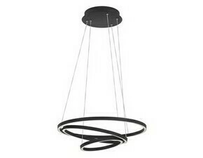 Svítidlo závěsné EGLO LED-ZIG-CCT HL SCHWARZ LOBINERO-Z