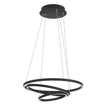 Svítidlo závěsné EGLO LED-ZIG-CCT HL SCHWARZ LOBINERO-Z