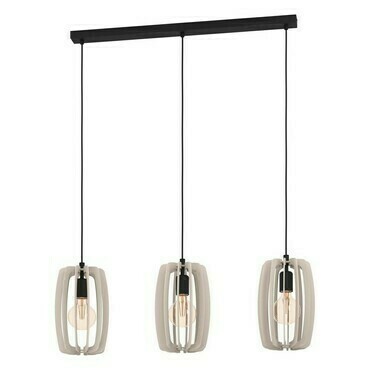 Svítidlo závěsné EGLO HL 3 E27 SW SCHEIERGRAU BAJAZZARA