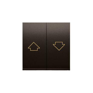 Kryt pro žaluziový ovladač SIMON DKZP1W/46, SZP1WM, hnědá metalizovaná