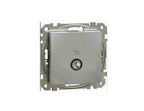 SCHN SDD113474 Sedna D/E - TV zásuvka průběžná 7dB, Aluminium