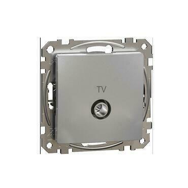 SCHN SDD113474 Sedna D/E - TV zásuvka průběžná 7dB, Aluminium