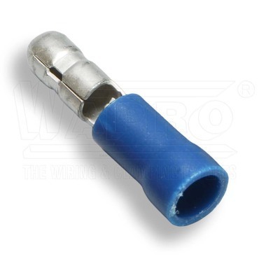 wpr8882 KOK-PI-2.5-4 lisovací kolík kruhový poloizolovaný PVC, 1,5 - 2,5 mm2, o 4 mm, modrá
