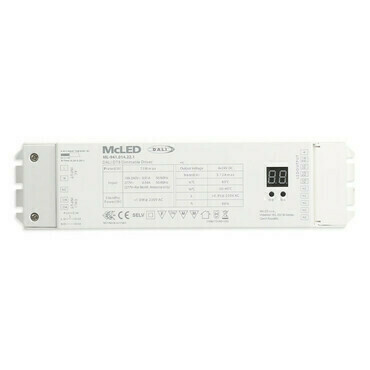 MC LED Napájecí zdroj 75W, DC 24V, IP20, řízení DALI2 a tlačítko, 4 CH, DT8