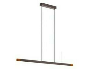 Svítidlo závěsné EGLO LED-HL L-875 ALU HOLZ WS LISCIANA