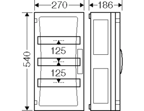 HEN FP 1316 Jističová skříň