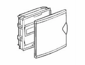 Rozvodnice zápustná LEG 001410 NEDBOX ROZV.Z 1Ř 8M PLAST.D