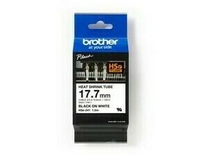 BROTHER HSE241 bužírky bílá/černá O5,4 - O10,6 mm