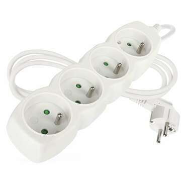 Kabel prodlužovací EMOS P0411, 4Z 1,5M