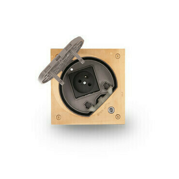 Vklad krabice podlah. SIMON KSE2SEC/23/71, KSE IP66 inbus., zás. 230V~ , mosaz