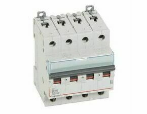 Jistič čtyřpolový LEGRAND 409067 DX3 4P B25 10000A/16KA