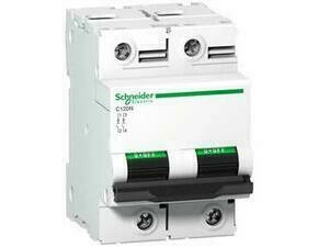 SCHN A9N18383 Jistič C120N 2P 80A  D RP 0,43kč/ks
