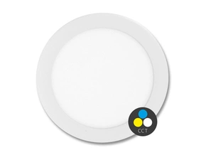 LED panel ECOPLANET LADA 24V 18W, 1620lm, 2000-6000K, IP44, bílá