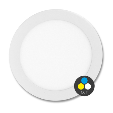 LED panel ECOPLANET LADA 24V 18W, 1620lm, 2000-6000K, IP44, bílá