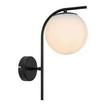 Nástěnné svítidlo Ghita černá E27 1×20W RABALUX 71139