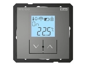 ELKO RFTC-10/G/IS RFTC-10/G_šedá Systémový regulátor teploty (polosestava - šedá) RP 0,02kč/ks