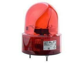 SCHN XVR12B04 Rotační maják, 120mm,LED 24V,Rudá