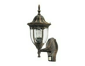 Venkovní nástěnné svítidlo Milano antická zlatá E27 1×60W RABALUX 8370