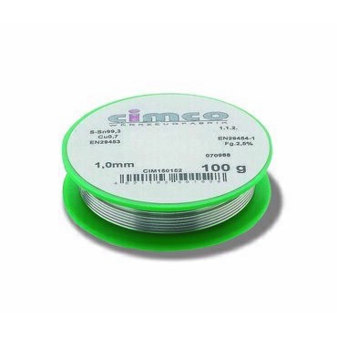 CIMCO 150152 Letovací bezolovnatý drát o 1 mm (100 g)