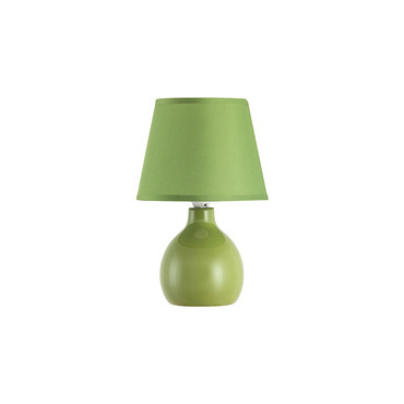 Noční lampička Ingrid zelená E14 1×40W RABALUX 4477