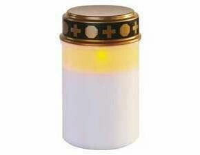 EMOS DCCV21 LED HŘBITOV.SVÍČKA  BILA T 2C