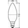 LED žárovka svíčka OSRAM VALUECLB60 7,5W/827 230VFR E14 FS1, matná