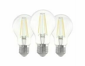 LED žárovka EGLO LM-E27-LED A60 7W 2700K KLAR 3 STK