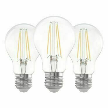 LED žárovka EGLO LM-E27-LED A60 7W 2700K KLAR 3 STK