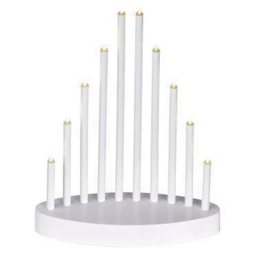 EMOS DCAW01 10LED CANDLE STAND WHITE WW