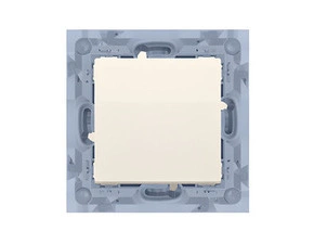 Přepínač křížový SIMON 10 CW7.01/X/41, bez piktogramu, řazení 7, 10 A/250 V~, šroubové svorky, krém
