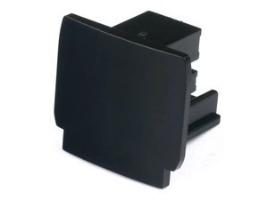 Koncovka LEDVANCE TRACKLIGHT END CAP BK PWGR, 4 kusy v balení